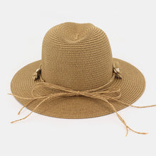 Load image into Gallery viewer, Sun Hat Womens Uv Protection Wide Brim Foldable Straw Hat Flower Decoration Elegant Beach Hat