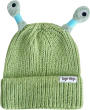 Load image into Gallery viewer, Honganda Funny Beanie Hat for Women, Glowing Monster Knitted Hat with Retractable Tentacles, Warm Winter Hat Gift for Adult