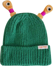 Load image into Gallery viewer, Honganda Funny Beanie Hat for Women, Glowing Monster Knitted Hat with Retractable Tentacles, Warm Winter Hat Gift for Adult