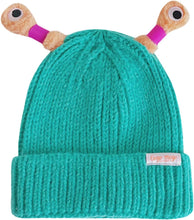 Load image into Gallery viewer, Honganda Funny Beanie Hat for Women, Glowing Monster Knitted Hat with Retractable Tentacles, Warm Winter Hat Gift for Adult
