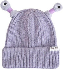 Load image into Gallery viewer, Honganda Funny Beanie Hat for Women, Glowing Monster Knitted Hat with Retractable Tentacles, Warm Winter Hat Gift for Adult