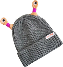 Load image into Gallery viewer, Honganda Funny Beanie Hat for Women, Glowing Monster Knitted Hat with Retractable Tentacles, Warm Winter Hat Gift for Adult