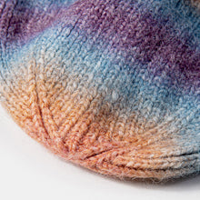 Load image into Gallery viewer, Unisex Knitted Tie-dye Gradient Color Letters Outdoor Warmth Dome Brimless Landlord Cap Docker Cap