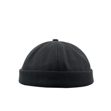 Load image into Gallery viewer, gegeen-domog-docker-cap-rolled-cuff-retro-beanie-skullcap-brimless-miki-hat