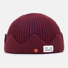 Load image into Gallery viewer, GEGEEN DOMOG Retro Classic Unisex Solid Colo rAutumn And Winter Woolen Keep Warm Brimless Skull Cap Knit Hat