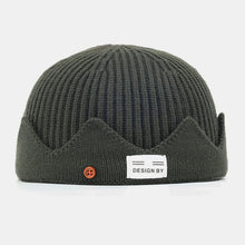 Load image into Gallery viewer, GEGEEN DOMOG Retro Classic Unisex Solid Colo rAutumn And Winter Woolen Keep Warm Brimless Skull Cap Knit Hat