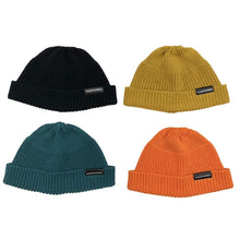 Load image into Gallery viewer, GegeenDomog Beanie Docker Cap Worker Hat Rolled Cuff Skullcap Retro Brimless Hat