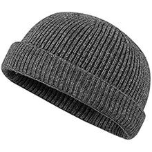 Load image into Gallery viewer, Brimless Docker Hat Winter Knitted Beanie