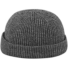 Load image into Gallery viewer, Brimless Docker Hat Winter Knitted Beanie