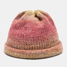 Load image into Gallery viewer, GegeenDomog Women Mixed Color Knitted Tie-dye Gradient Color Vintage Fashion Warmth Brimless Beanie Hat
