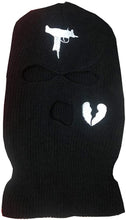 Load image into Gallery viewer, 3 Hole Uzi Balaclava Knitted Full Face Cover Ski Mask Winter Windproof Neck Warmer Thermal Cycling for Men Women