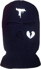 Load image into Gallery viewer, 3 Hole Uzi Balaclava Knitted Full Face Cover Ski Mask Winter Windproof Neck Warmer Thermal Cycling for Men Women