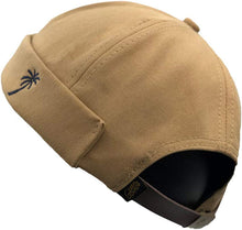 Load image into Gallery viewer, Men Hats Docker Cap Hats Beanie Sailor Cap Worker Hat Rolled Cuff Retro Brimless Hat with Adjustable