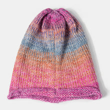 Load image into Gallery viewer, GegeenDomog Women Mixed Color Knitted Tie-dye Gradient Color Vintage Fashion Warmth Brimless Beanie Hat