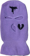 Load image into Gallery viewer, 3 Hole Uzi Balaclava Knitted Full Face Cover Ski Mask Winter Windproof Neck Warmer Thermal Cycling for Men Women