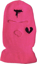 Load image into Gallery viewer, 3 Hole Uzi Balaclava Knitted Full Face Cover Ski Mask Winter Windproof Neck Warmer Thermal Cycling for Men Women