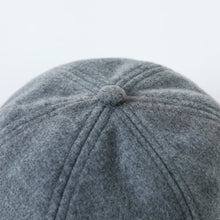 Load image into Gallery viewer, docker-cap-smile-embroidery-rolled-cuff-retro-skullcap-brimless-miki-hat-for-men-women