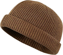 Load image into Gallery viewer, Brimless Docker Hat Winter Knitted Beanie