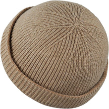 Load image into Gallery viewer, Brimless Docker Hat Winter Knitted Beanie
