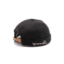 Load image into Gallery viewer, docker-cap-brimless-hat-rolled-cuff-retro-skullcap-beanie-landlord-hat