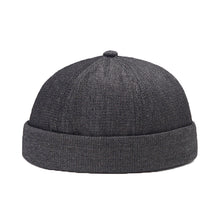 Load image into Gallery viewer, shark-denim-brimless-docker-cap-foe-men-women