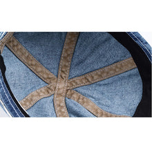 Load image into Gallery viewer, Denim-Brimless-Docker-Cap-Adjustable