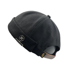 Load image into Gallery viewer, Men Hats Docker Cap Hats Beanie Sailor Cap Worker Hat Rolled Cuff Retro Brimless Hat with Adjustable