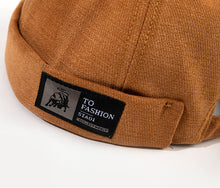 Load image into Gallery viewer, docker-cap-cow-pattern-brimless-hat-miki-hat-for-men-women-with-adjustable