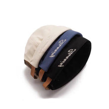 Load image into Gallery viewer, docker-cap-brimless-hat-rolled-cuff-retro-skullcap-beanie-landlord-hat