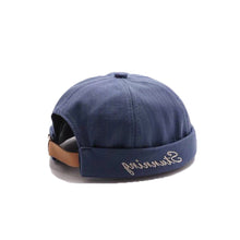 Load image into Gallery viewer, docker-cap-brimless-hat-rolled-cuff-retro-skullcap-beanie-landlord-hat