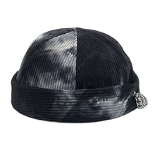 Load image into Gallery viewer, street-style-docker-cap-skull-beanie-rolled-cuff-retro-corduroy-brimless-hat