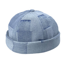 Load image into Gallery viewer, docker-cap-hip-hop-street-fashion-corduroy-brimless-hat-rolled-cuff-retro-worker-hat