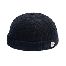 Load image into Gallery viewer, gegeen-domog-men-beanie-docker-cap-rolled-cuff-retro-skullcap-brimless-miki-hat