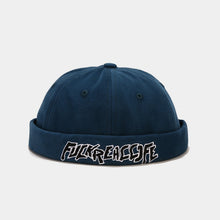Load image into Gallery viewer, street-fashion-docker-cap-brimless-hats-beanie-retro-peakless-cap-miki-hat