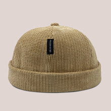 Load image into Gallery viewer, Unisex CorduroyAutumn Winter Warm Adjustable Brimless Beanie