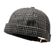 Load image into Gallery viewer, docker-cap-beanie-worker-hat-rolled-cuff-retro-brimless-hat-peakless-cap-landlord-hat