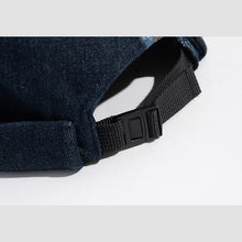 Load image into Gallery viewer, denim-docker-cap-brimless-hat-miki-hat-for-men-women-with-adjustable