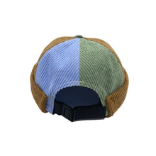 Load image into Gallery viewer, docker-cap-beanie-sailor-cap-worker-hat-rolled-cuff-retro-corduroy-brimless-hat