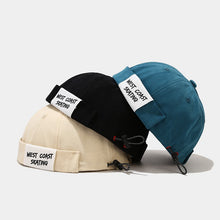 Load image into Gallery viewer, docker-cap-brimless-hat-street-fashion-skullcap-beanie-for-women-men