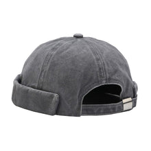 Load image into Gallery viewer, docker-cap-brimless-hat-rolled-cuff-retro-beanie-skullcap-miki-hat