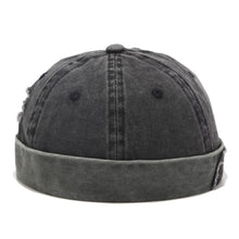 Load image into Gallery viewer, docker-cap-handmade-patch-brimless-hat-retro-skullcap-beanie-peakless-cap-landlord-hat