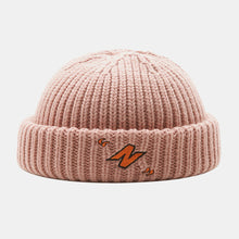 Load image into Gallery viewer, GegeenDomog Unisex N-Letter Pattern Knitted Caps Fashion Casual Adjustable Elastic Cap Skull Cap Brimless Beanie Landlord Cap