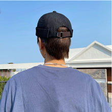 Load image into Gallery viewer, GegeenDomog Denim Docker Cap Street Style Brimless Hat Retro Skullcap Beanie Peakless Cap Landlord hat docker hat docker hat mens docker hat women docker hat brimless