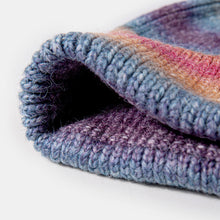 Load image into Gallery viewer, Unisex Knitted Tie-dye Gradient Color Letters Outdoor Warmth Dome Brimless Landlord Cap Docker Cap