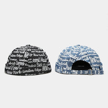 Load image into Gallery viewer, GegeenDomog Denim Street style Docker Cap Brimless Hats Beanie Retro Peakless cap Miki Hat