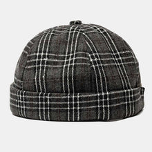 Load image into Gallery viewer, docker-cap-beanie-worker-hat-rolled-cuff-retro-brimless-hat-peakless-cap-landlord-hat