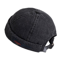 Load image into Gallery viewer, GEGEEN DOMOG Denim Docker Cap Brimless Hats Beanie Retro Peakless cap Miki Hat