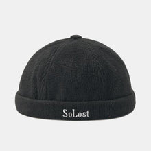Load image into Gallery viewer, GEGEEN DOMOG Unisex Personality Corduroy Yara Brimless Hats Docker Cap