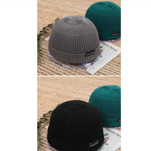 Load image into Gallery viewer, GegeenDomog Beanie Docker Cap Worker Hat Rolled Cuff Skullcap Retro Brimless Hat