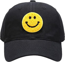 Load image into Gallery viewer, GEGEEN DOMOG Smiley Face Hat Baseball Cap Women Men Adjustable Trucker Hats Cute Smile Patch Sun Cap Unisex baseball cap
